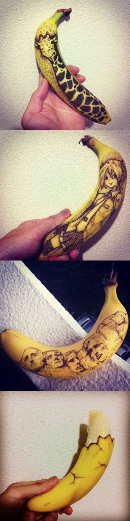 Tatuajes en plátanos