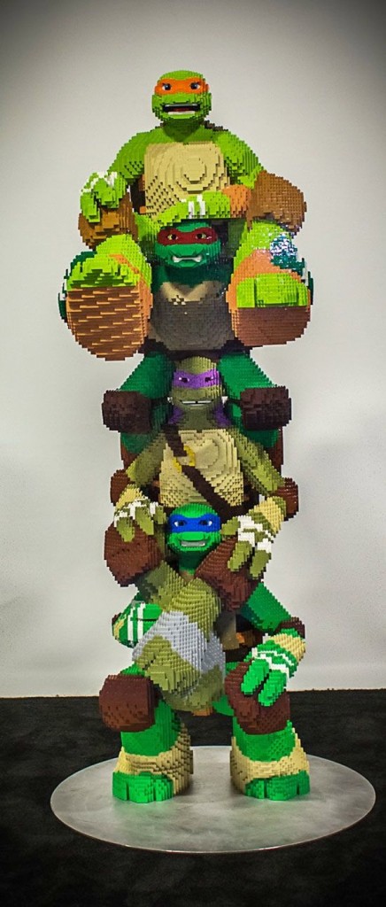 Tortugas Ninja hechas con LEGO