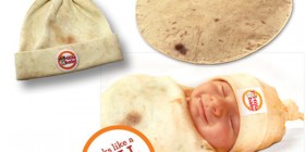 Tu bebé envuelto en tortilla