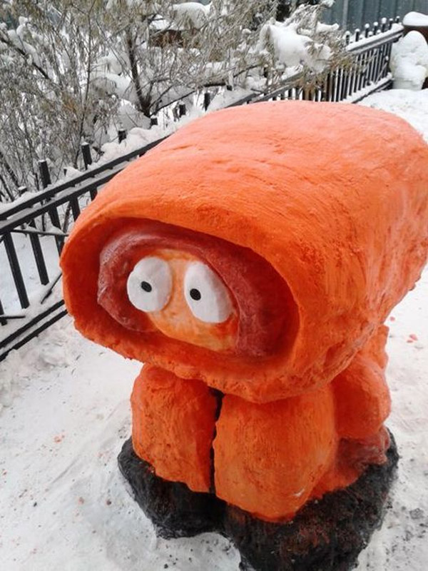 Muñeco de nieve de Kenny