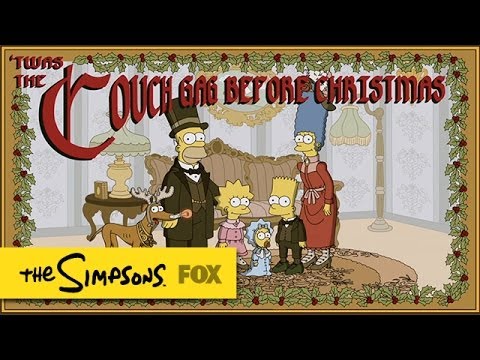 Los Simpsons felicitan la Navidad