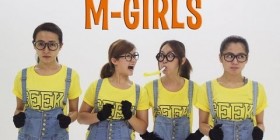 M-Girls cantan la canción de los Minions