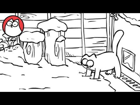 Simon's Cat: lío en la nieve