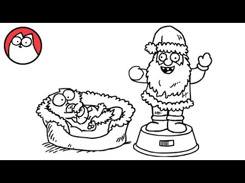 Simon's Cat: presencia de la Navidad (parte 2)
