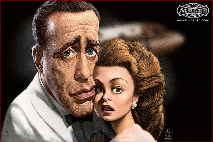 Caricatura de Casablanca