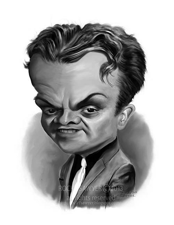 Caricatura de James Cagney