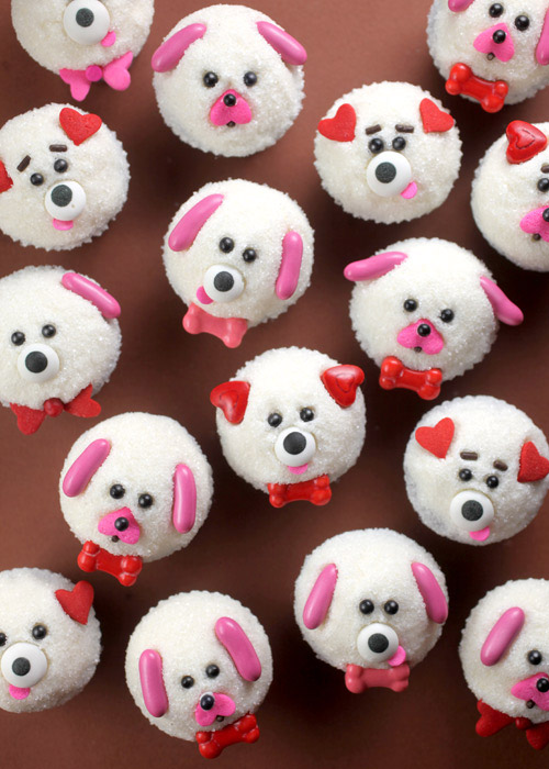 Cupcakes de perritos