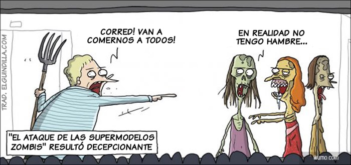 El ataque de las supermodelos zombies