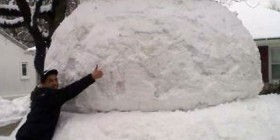 El muñeco de nieve más grande del mundo