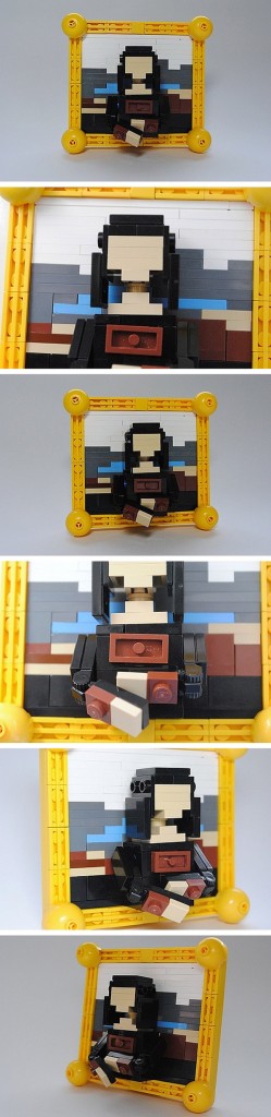 Mona Lisa de LEGO