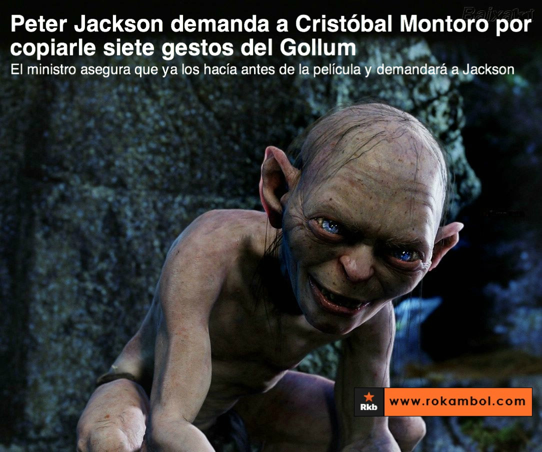 Peter Jackson demanda a Cristóbal Montoro