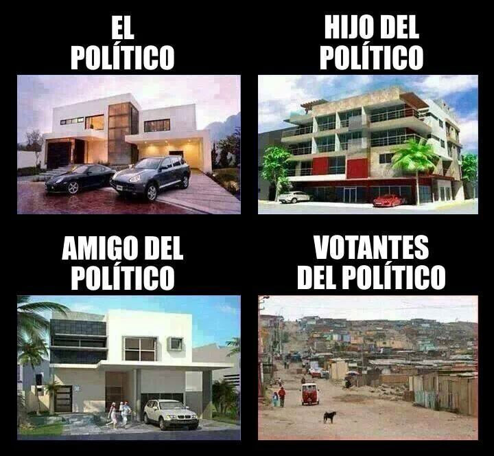 Políticos vs votantes