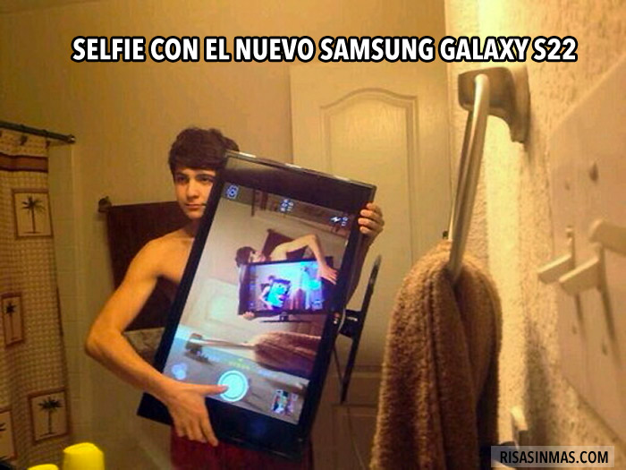 Selfie con el nuevo Samsung Galaxy S22