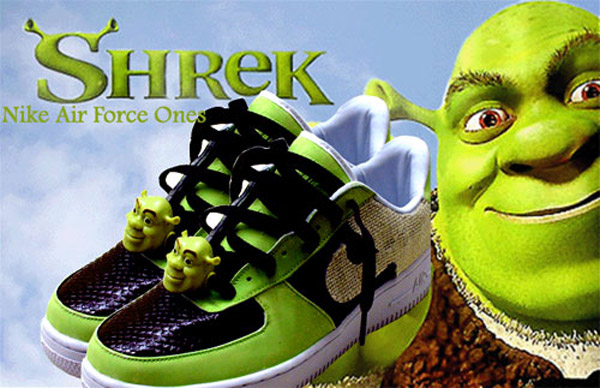 Zapatillas de Shrek