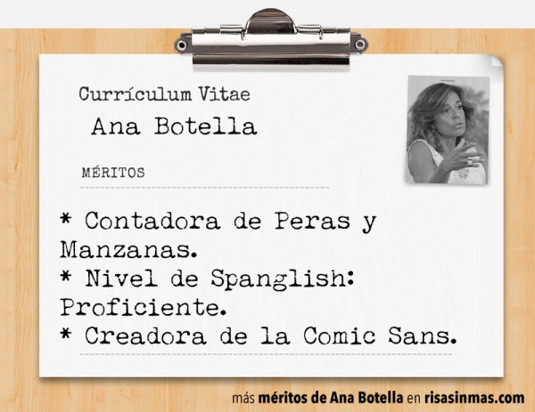 Currículum de Ana Botella: página 3
