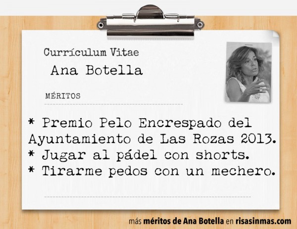 Currículum de Ana Botella: página 4