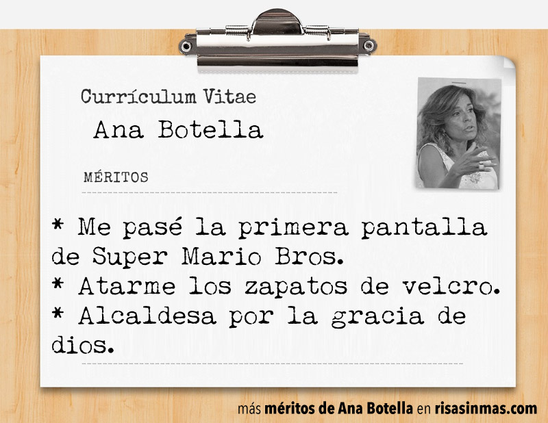 Currículum de Ana Botella: página 6