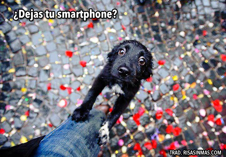 ¿Dejas tu smartphone?