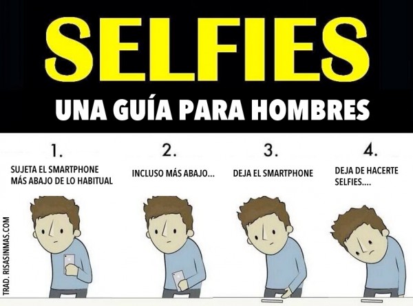 Selfies, guía para hombres