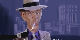 Caricatura de Fred Astaire