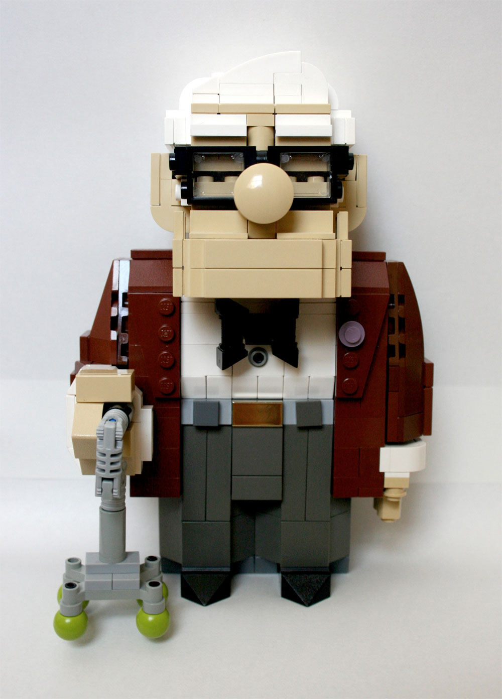 Carl Fredricksen hecho con LEGO