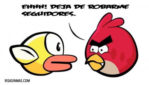 Discusión entre Angry Birds y Flappy Bird