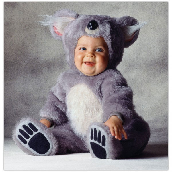 Disfraz de koala para bebé