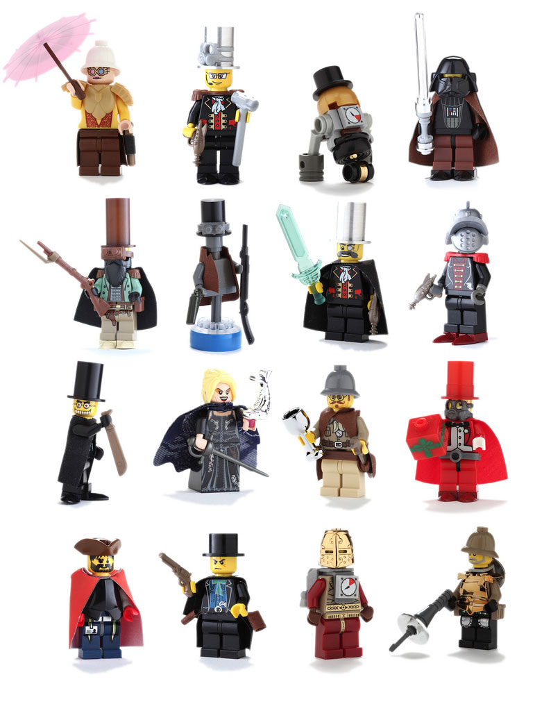 Figuras de LEGO Steampunk