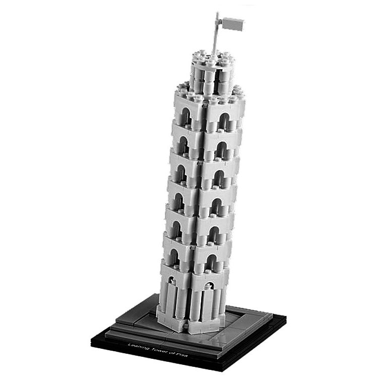 La Torre de Pisa de LEGO