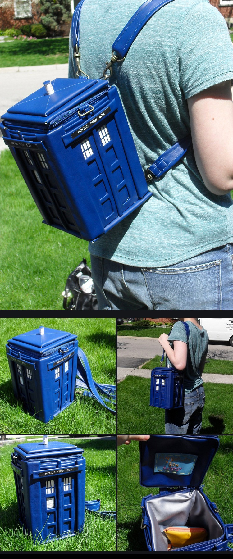 La mochila de Doctor Who