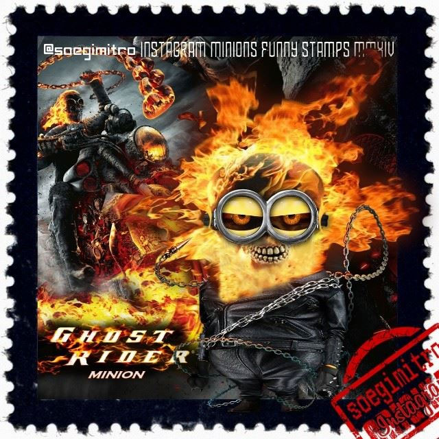 Minion Ghost Rider, El motorista fantasma