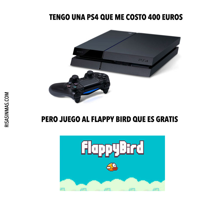 PS4 vs Flappy Bird