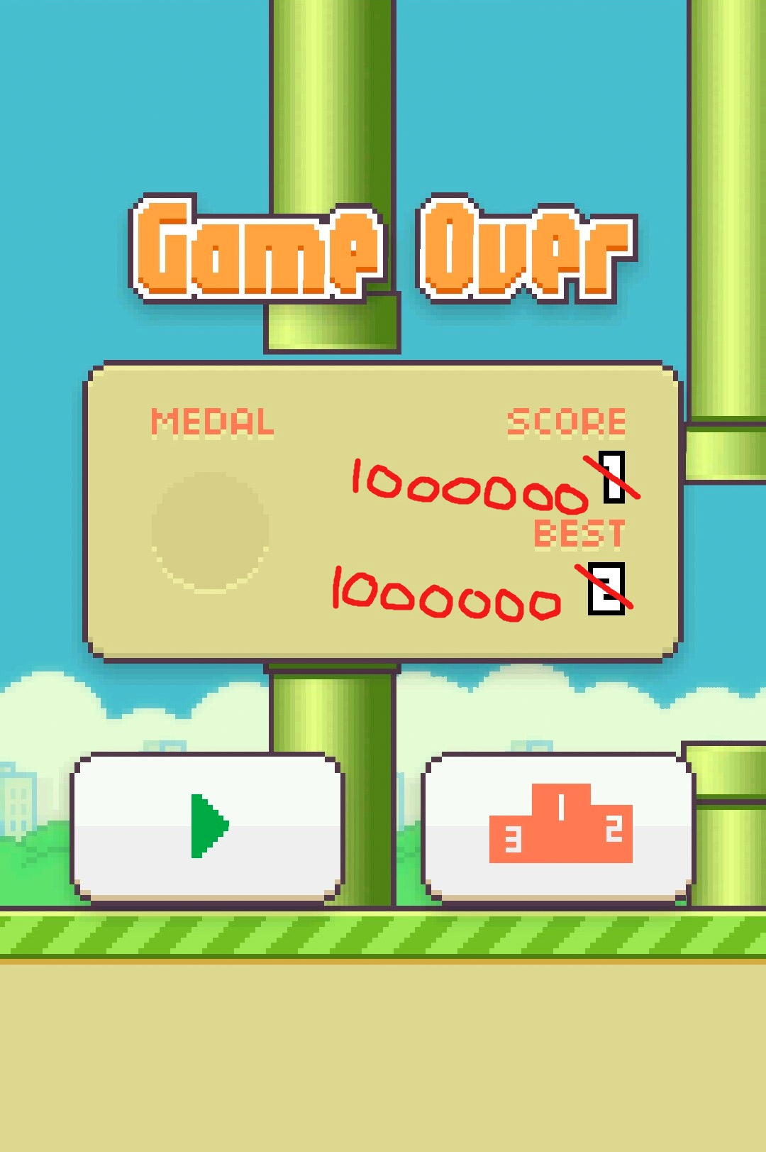 Record en Flappy Bird