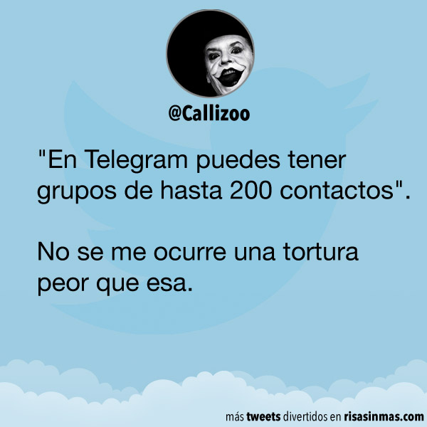 Telegram y los grupos de 200 contactos
