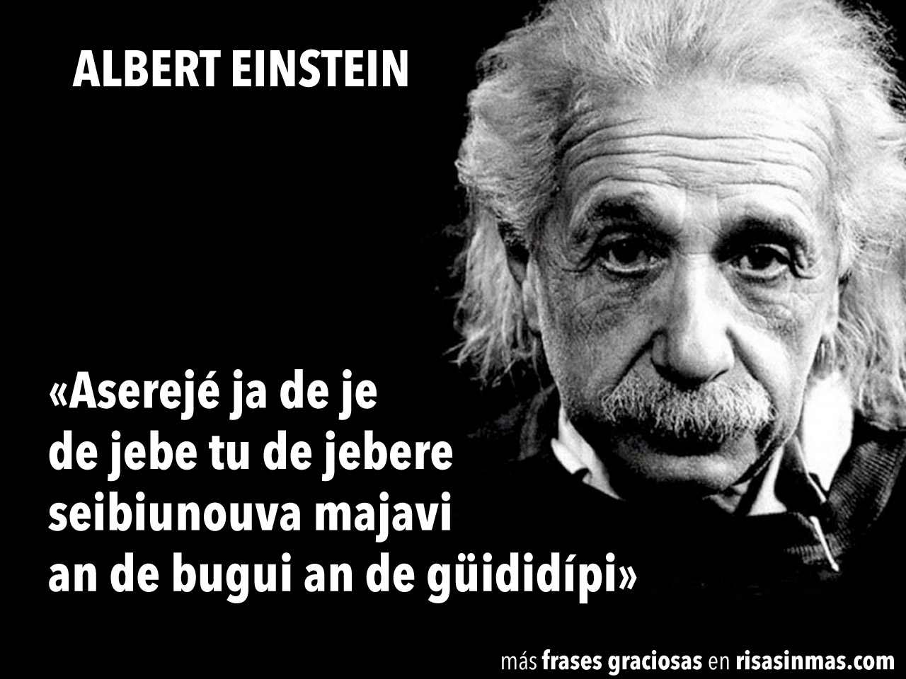 Frase de Einstein