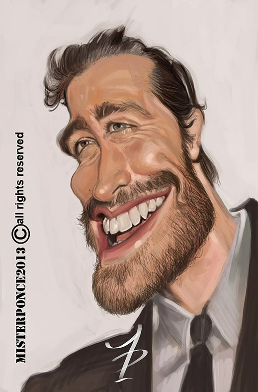 Caricatura de Jake Gyllenhaal