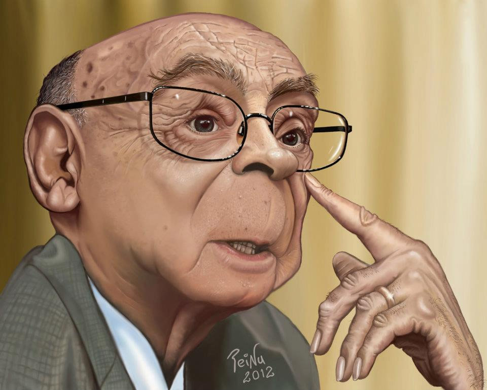 Caricatura de José Saramago