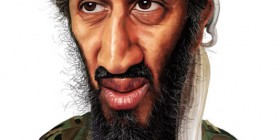 Caricatura de Osama Bin Laden