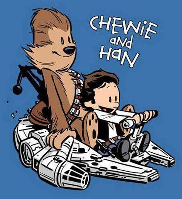 Chewie y Han