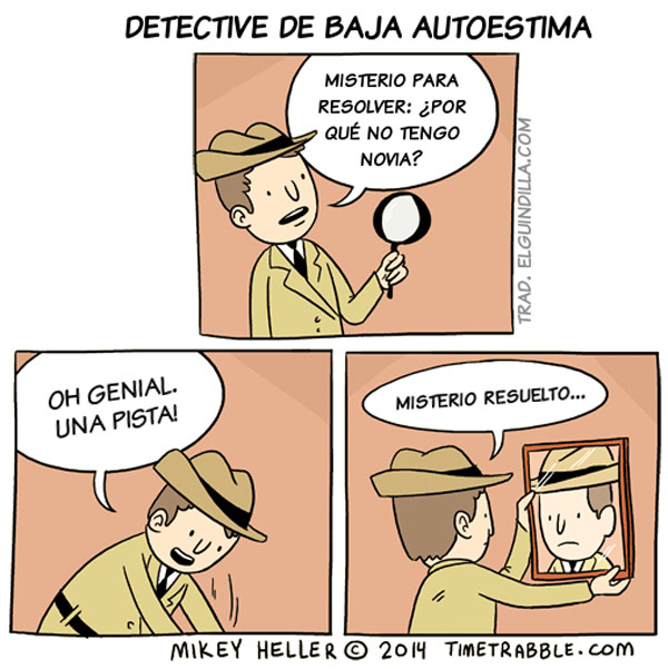 Detective de baja autoestima