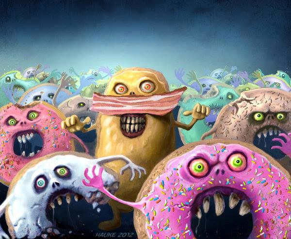 Donuts zombies