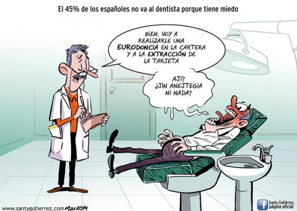 El 45% de los españoles no va al dentista...