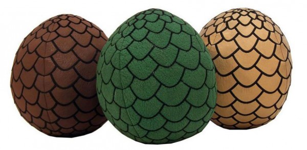 Huevos de dragón de peluche (Juego de Tronos)