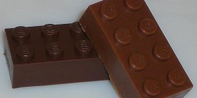 LEGO de chocolate