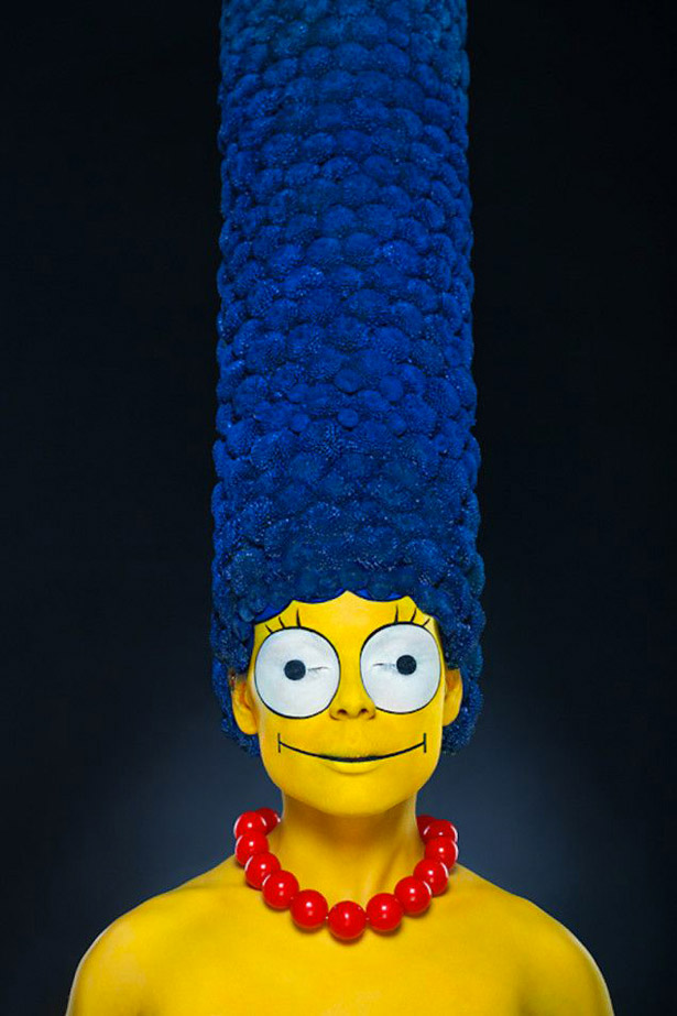 Marge Simpson real