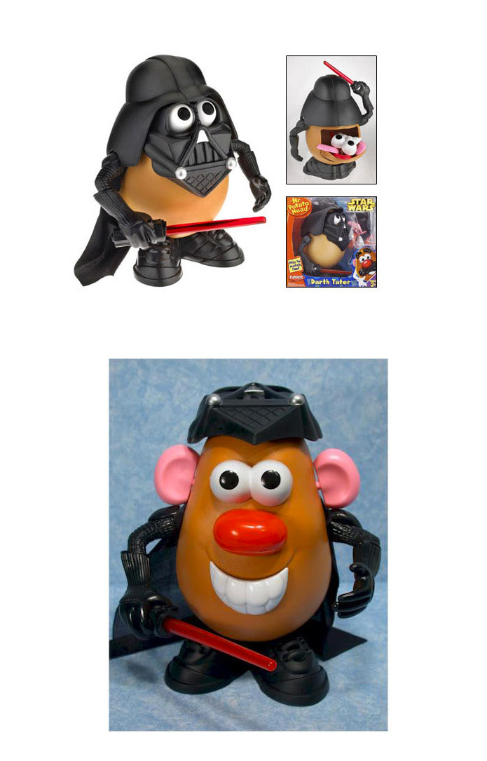Mr. Potato de Darth Vader