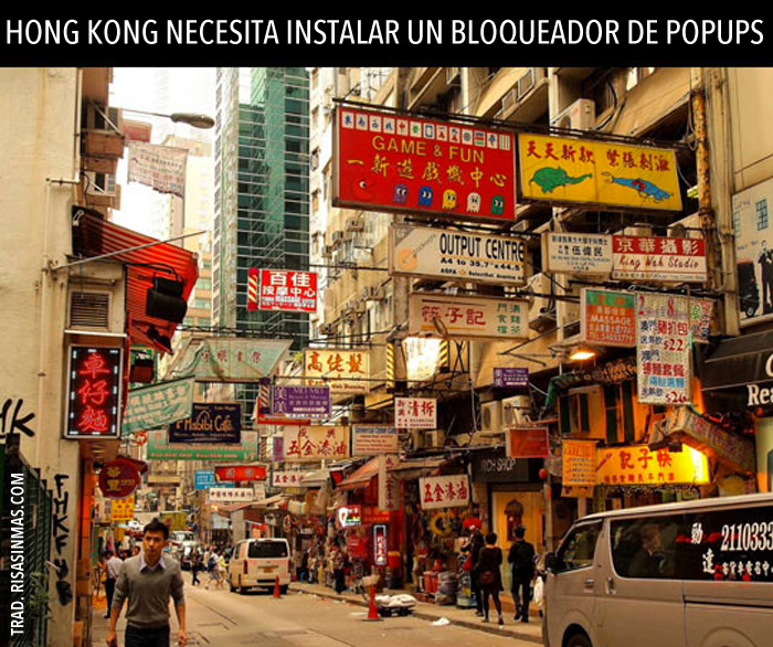 Hong Kong necesita instalar bloqueador de popups