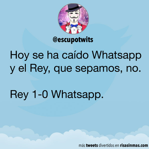 Rey 1-0 Whatsapp