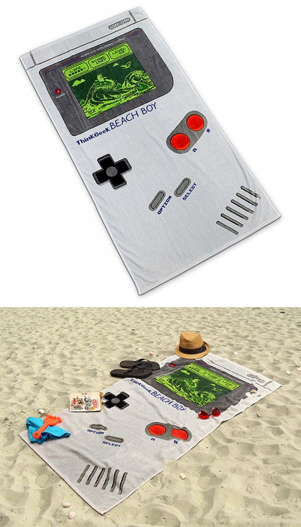 Toalla de playa Game Boy