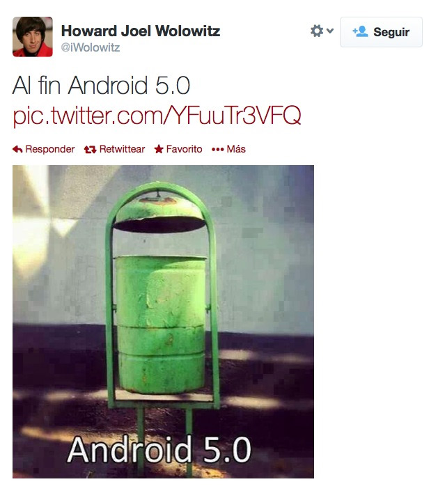 Al fin Android 5.0